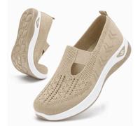 Generic Women's Walking Shoes: Breathable, Comfortable, Non-Slip, Lightweight, Arch Support, Perfect for Indoor/Outdoor, Spring/Summer/Fall, White, US Women's Sizes
