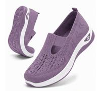 Generic Women's Walking Shoes: Breathable, Comfortable, Non-Slip, Lightweight, Arch Support, Perfect for Indoor/Outdoor, Spring/Summer/Fall, White, US Women's Sizes