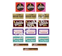 Generic Wonka Bar/Charlie and the Chocolate Factory Cupcake Toppers Icing Sheet