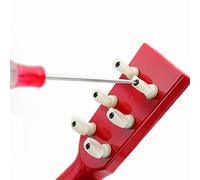 Generic Wooden 23" Children's Guitar Toy, Light Weight Educational Instrument for Beginners, Inspires Music Creativity, Kids Gift (Red)