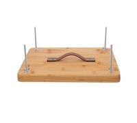 Generic Wooden Book Press for Bookbinding Portable Press Handle for DIY Crafts and Flower Preservation