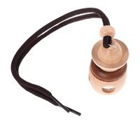 Generic Wooden Car Air Freshener and Creative and Unique Car Interior Accessory Refillable Essential Oil Diffuser with Charming Bottle Design for Rearview Mirror Decoration