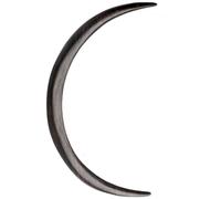 Generic Wooden Hair Bun Sticks for Women Lightweight Hair Styling Tool Curved Moon Shape Classic Retro Bun Accessory Suitable for Wedding and Daily Wearing