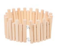 Generic Wooden Hamster Ladder Fence for Hamsters and Rats Safe Material Activity Natural Small Animal Enrichment