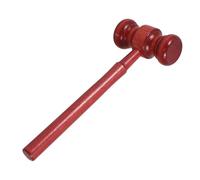 Generic Wooden Judge Gavel Auction Hammer Toy Role Play Judge's Hammer for Court Lawyer Gavel Wooden Mallet Childrens Toy