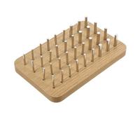 Generic Wooden Pegboard for Occupational Rehabilitation Therapy Sturdy Hand Exerciser for Fine Motor Skills Development and Finger Dexterity Enhancement Rehabilitation Tool for Therapy