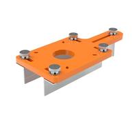 Generic Wooden Router Base, Adjustable, Portable Groove Holder, Router Table Insert Plate for DIY Projects in The Area of Wooden Furniture, with Limit