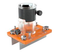 Generic Wooden Router Base, Adjustable, Portable Groove Holder, Router Table Insert Plate for DIY Projects in The Area of Wooden Furniture, No Limit with Cover