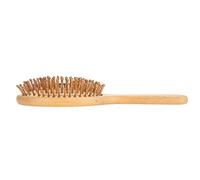 Generic Wooden Scalp Massage Comb Durable Anti Static Hairbrush for Daily Use Promotes Blood Circulation