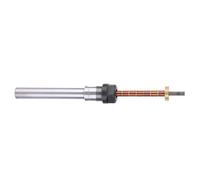 Generic Woodworking Pen Turning Mandrel, Adjustable Steel Tool for Vibrations-Free Turning, Suitable for Lathe with Collet, Durable 6 Mm Diameter (Straight Handle)