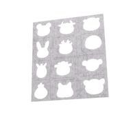 Generic Wool Felting Mold for Needle Embroidery DIY Craft Stencil Template Anti-wear Felt Material for Handicraft Wool Felt Projects Suitable for Clothes Hats and Animal Shapes