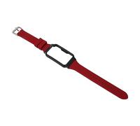 Generic Wrist Strap Band, Silicone Easy To Install and Remove Watch Band Adjustable Durable for Travel (Burgundy)