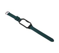 Generic Wrist Strap Band, Silicone Easy To Install and Remove Watch Band Adjustable Durable for Travel (Dark Green)