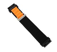 Generic Wrist Strap for Fenix 6, Comfortable 22mm Nylon Strap for Precursor 945 for Replacement (Black Orange)