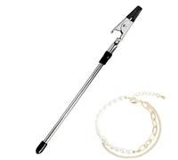Generic Wristband Aid Tool - Stainless Steel - Auxiliary Bracelet | Many Bracelet Clasps Help With The Tools To Easily Attach Bracelets, silver, Siehe Beschreibung, See description