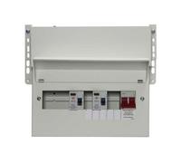 Generic Wylex Am3 7 Way Skeleton 17Ed Flexible Consumer Unit With 1 X Main Sw & 2 X Rcd