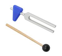 Generic Yoga Meditation 528Hz Vibration Tuning Fork Kit for Relaxation and Peaceful Mind Material Stainless Steel Wood (MI528)