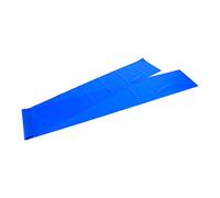 Generic Yoga Stretch Band Durable Elastic Strap Perfect for Body Shaping and Muscle Strengthening for Women and Young People 1.5m TPR in Purple Green Blue Rose Red (Dark Blue)