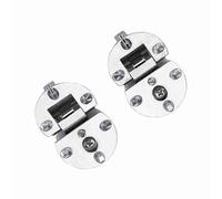 Generic Zinc Alloy 90 Degree Hinge Pair for Easy Cabinet Access, Perfect for Cupboards and Small Furniture, 2 Durable Pieces
