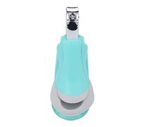 Generic Zoom Infant Nail Clipper, Manicure Tool with Magnifying Glass for Babies and the Aged, Compact and Lightweight, 1 Count (Green Gray)