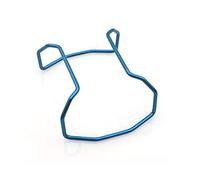 GenericBrands Stainless Steel Wire Guard Compatible with Casio G-Shock DW9052 9050 9000 Series, Watch Protection Bar for DW9052 9050 9000 Series, Easy Installation, Scratch-Resistant (Blue)