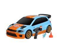 Genérico 1/24 Scale Four-Wheel Drive RC Vehicle Mini Skid Car with Remote Control for Playground Playgrounds Living Room Boys Teens