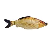 Generico 1 Piece Plush Fish Cat Toy for Domest Animals
