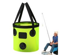 Generico 10 Litre Water Bucket - Folding Bucket | Large Capacity Waterproof Folding Bathtub, Water Basin, Water Container, Storage Bag