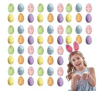 Generico 100 Pieces Assorted Stained Ornaments - Easter Eggs Foam for Decorating, Children's DIY Spring Decorations Filler Vases Baskets Centerpieces Party
