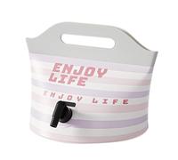 Genérico 10L Leakproof Camping Water Container Outdoor Hydration Storage Container with Faucet Design, Portable Foldable Water Carrier, Supply Tank