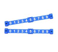 Generico 2 Piece Mini Hockey Table Counter | 10 Numbers Indicator Table for Air Hockey Unit for Intern