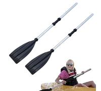 Generico 2 Pieces of Canoe Rows - Aluminium Alloy Canoe Paddles, Board Without Briefs | Light Water Sports, Outdoor Boat Without Padde for Inflatable Water in Kayak