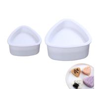 Generico 2 Pieces Triangle Rice Mould Sushi Mould | Sushi Kit Kit Rice Ball Maker Japanese Triangle Kitchen Kitchen Decoration