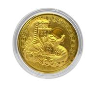 Genérico 2025 Year of the Snake Coin,Chinese New Year Snake Coin,Snake Souvenir Chinese Collectible Coin - Chinese Lucky Snake Coin for New Year and Birthday