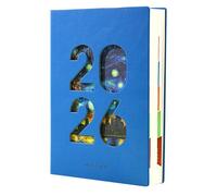 Genérico 2026 A5 Faux Leather Notebook 365 Days | Planner 2026 Weekly Monthly - for PlannerAppointment Planning Home Office Classroom College Travel Student Teacher