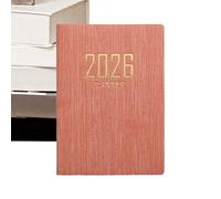Generico 2026 A7 Small Diary for Managing the - Daily Diary in English 365 Days | For Work Study School Office Home Family Student Adult