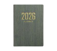 Generico 2026 Small Diary - Pocket Calendar A7 Notebook, 365 Day Planner, English Version, for Programming Goals Notes School University Business Work