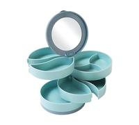 Genérico 360 Non-Slip Travel Jewelry Box Case