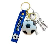 Genérico 3D Basketball Keychains,Key Chain - Multi-purpose Football Keychain Baseball Keychains | Cartoon Pendant Backpack Pendant Creative Key for Kids Adults
