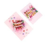 Generico 3D Birthday Card | 3D Spring Egg And Bunny Keepsake, Easter Heartfelt Greeting Card, for Teachers Friends Family Wife Husband Girlfriend Mother Father