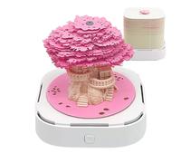 Genérico 3D Calendar - Dreamy House Tree - Artistic Notepad with Calendar, for Bookshelf Bedside Table, Bedroom, Students, Teachers, Adults