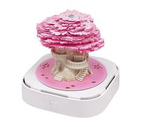 Genérico 3D Calendar | Tree House for Desk, Paper Sculpture 3D Desk Calendar, for Bookshelf Bedside Table, Bedroom, Students, Teachers, Adults