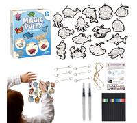 Genérico 3D Foam Texture Drawing Kit - Artistic Texture Painting Paper,Painting Kit With 3D Effect - For Kids and Adults Creative Projects Activity Game at Home and School