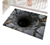 Genérico 3D Illusion Rug, Non-Slip Floor Mat, 3D Optical Effect Hole Backless, for Indoor Outdoor Entryway Living Room Dining Kitchen Bedroom Terrace