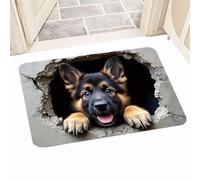 Genérico 3D Optical Illusion - Soft Floor Quick Drying Animal Mat Non Slip Floor Grip Innovation | Decorative Squirrel Dog for Entryway, Bedroom