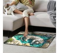 Genérico 3D Optical Illusion: Terrifying Visual Effect Floor, Non-Slip Decorative Carpet, Soft and Strong Material, Shock Illusion Design, Secure Grip Support |