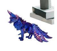 Genérico 3D Printed - Multi-tailed Articulated Model Kit, Possible Collector's Sculpture, Movable Legs and Tails/DIY Shaking Sensory Toy for the