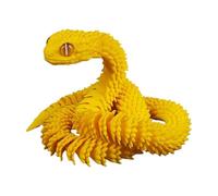 Generico 3D Printed Vipea - Articulated Snake Fidget Toy | Flexible Animal Articulated Snake Shape for Dashboard Decoration 'Car, Realistic Flexible Vipea Model
