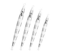 Generico 4 Glow in the Dark Ice Bait with Hook | for Catfish in and Water, Boat, Crappie, Walleye, for Men and Teenagers