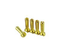 Generico 600203 4mm High Current Bullet Connector - High Current for RC Modeling (5 Pieces)